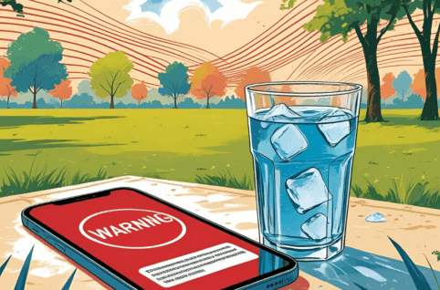 summer smartphone danger